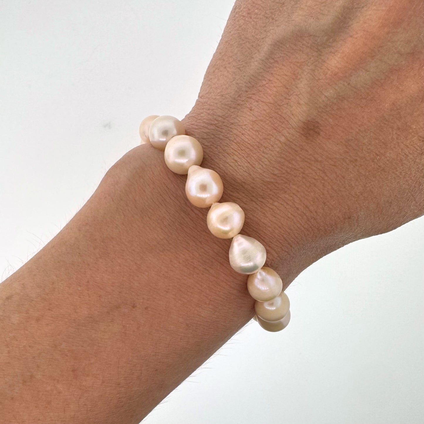 Baroque Pearl Stretch Bracelet