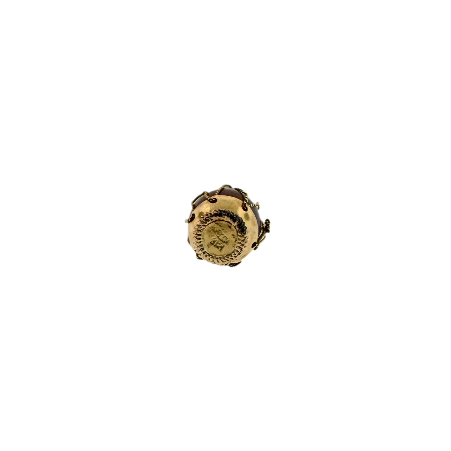 Estate 18k + Chianti Bottle Charm