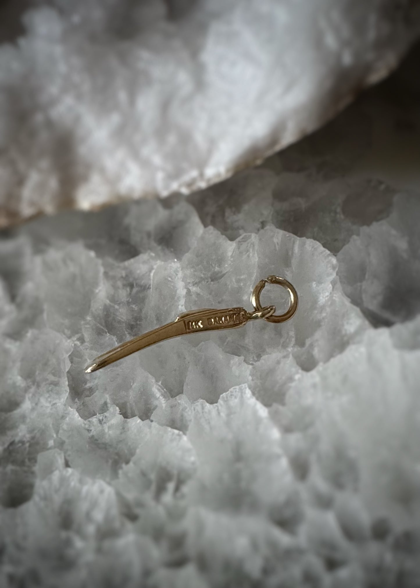 Estate 14k + Bahamas Flipper Charm