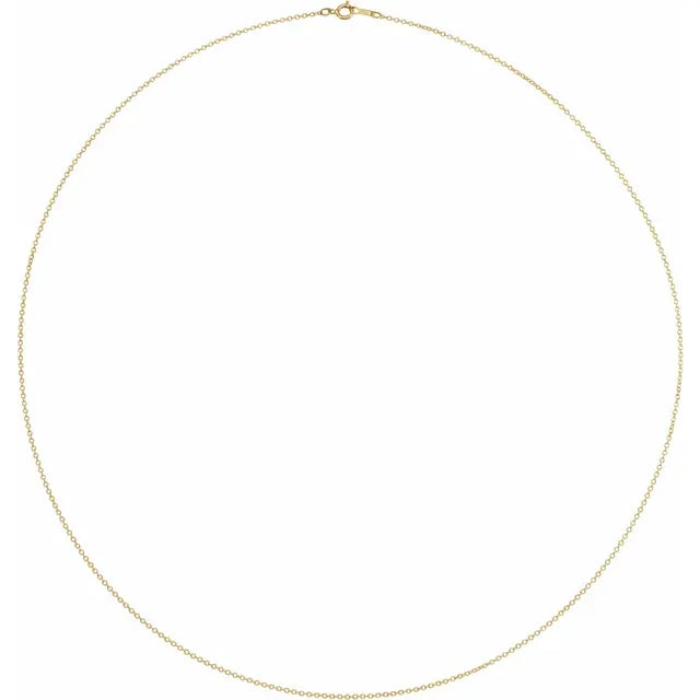 14k Cable Chain Necklace