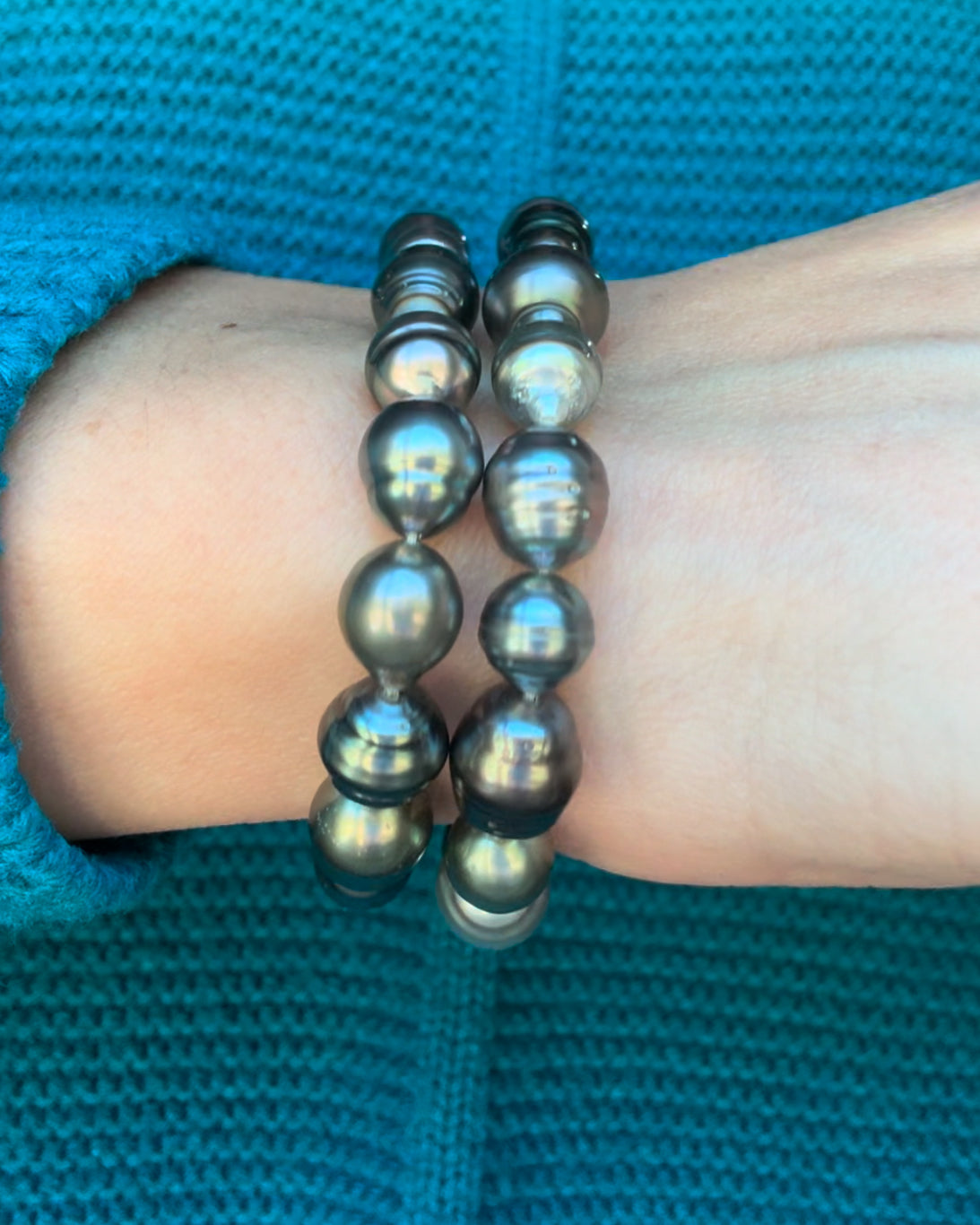 Tahitian Baroque Pearl Stretch Bracelet