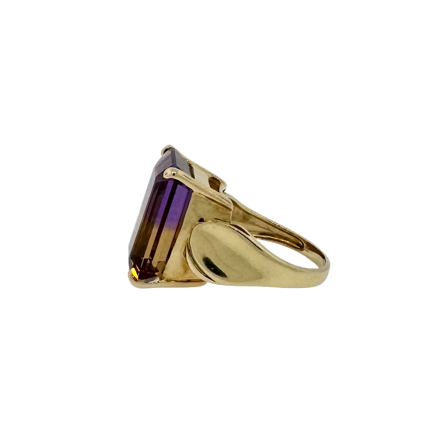 Estate 14k + Ametrine Cocktail Ring
