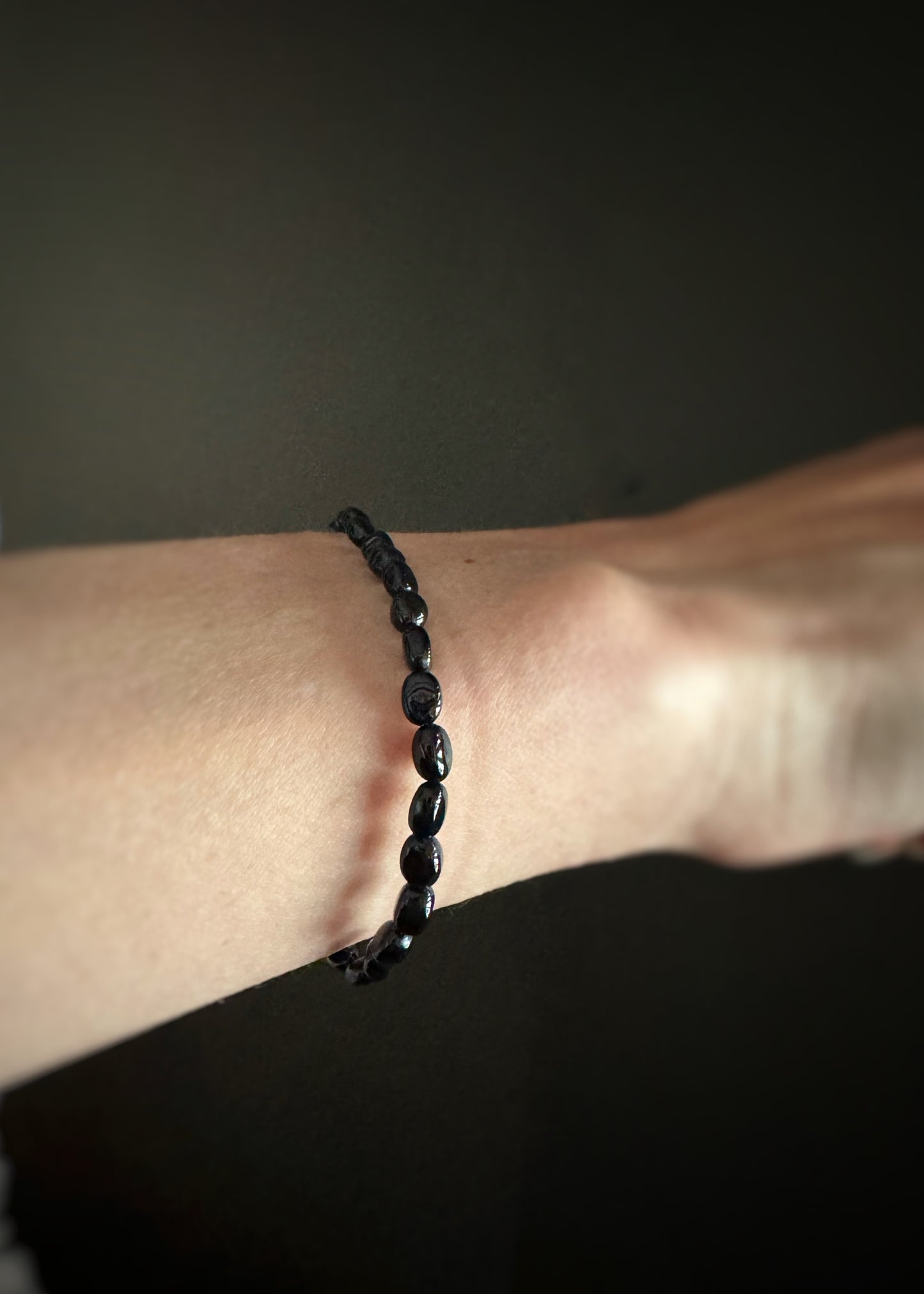 Black Onyx Stretch Bracelet