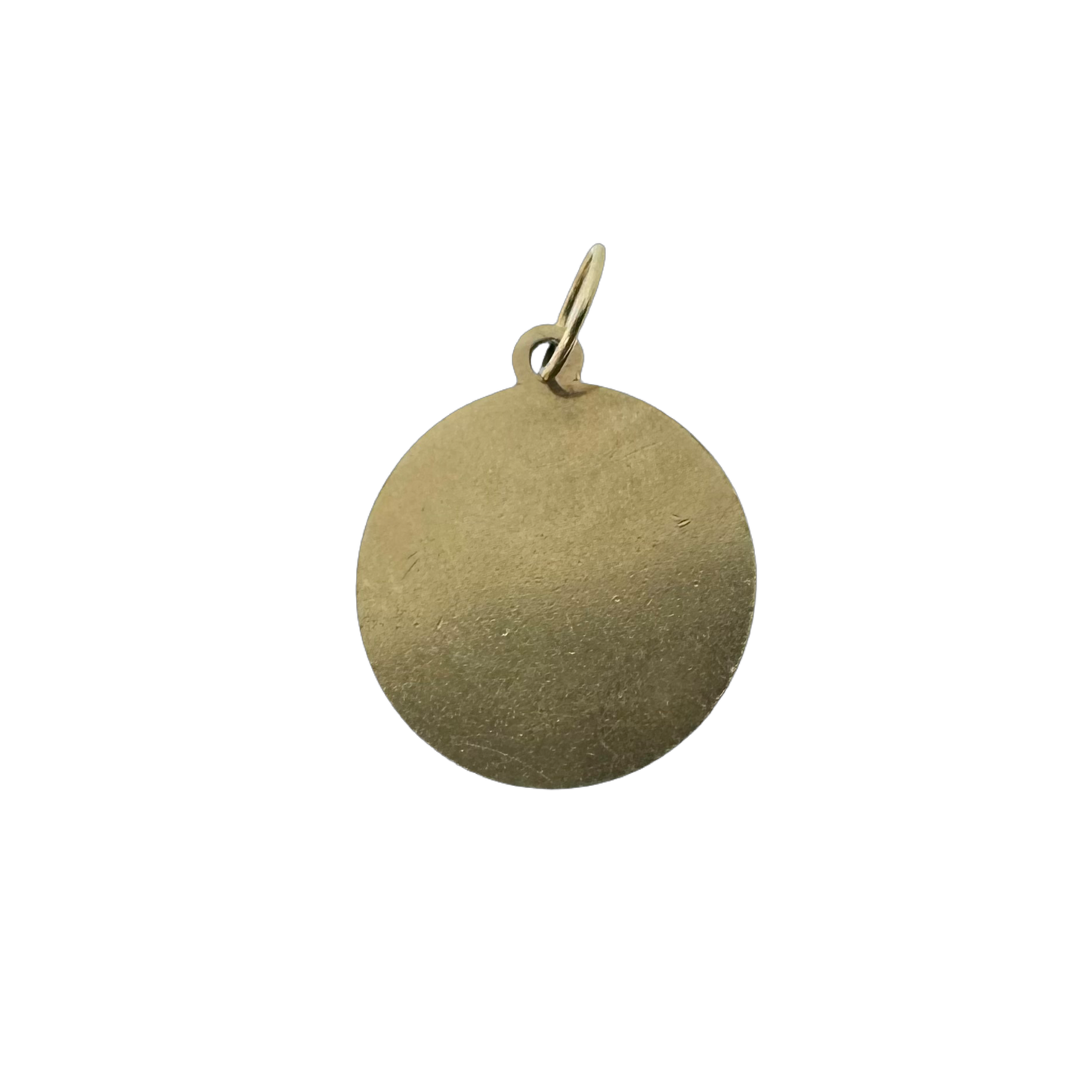 Estate 14k + Akoya Pearl Disc Charm