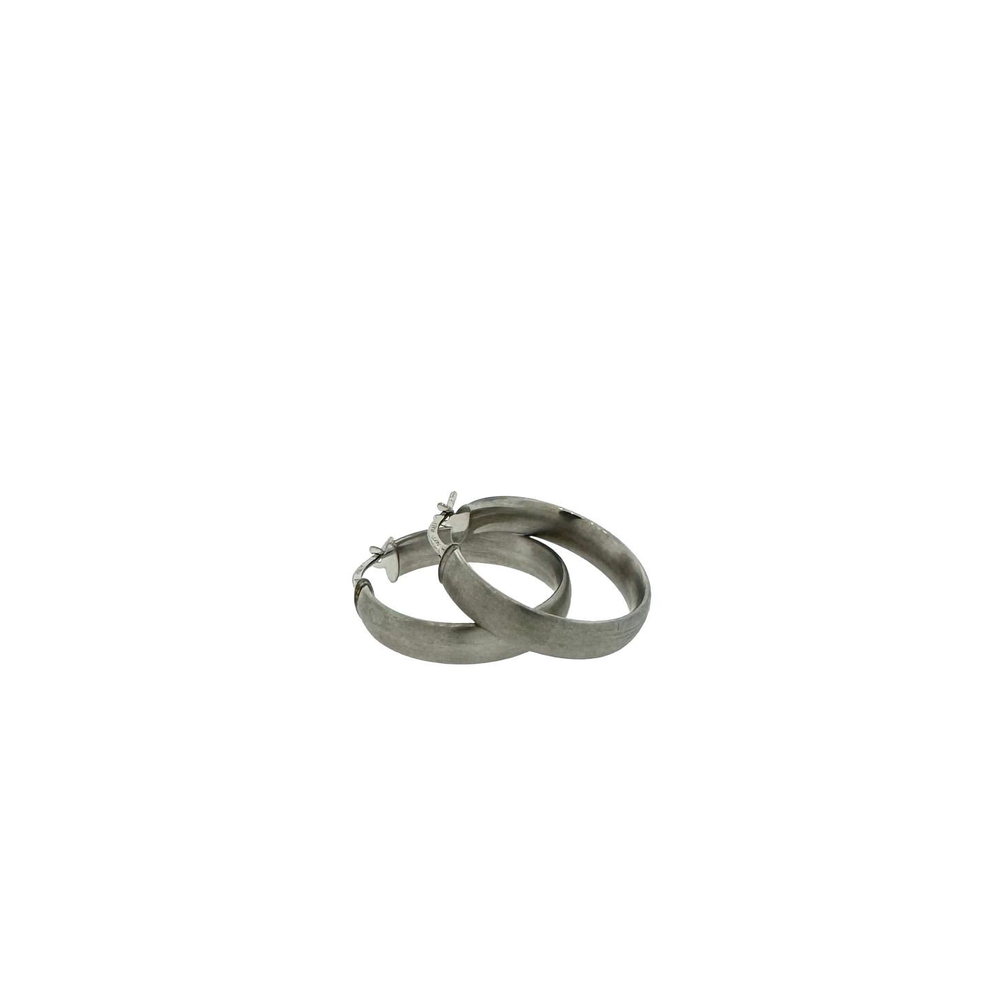 Estate 14k + Classic Hoop Earrings