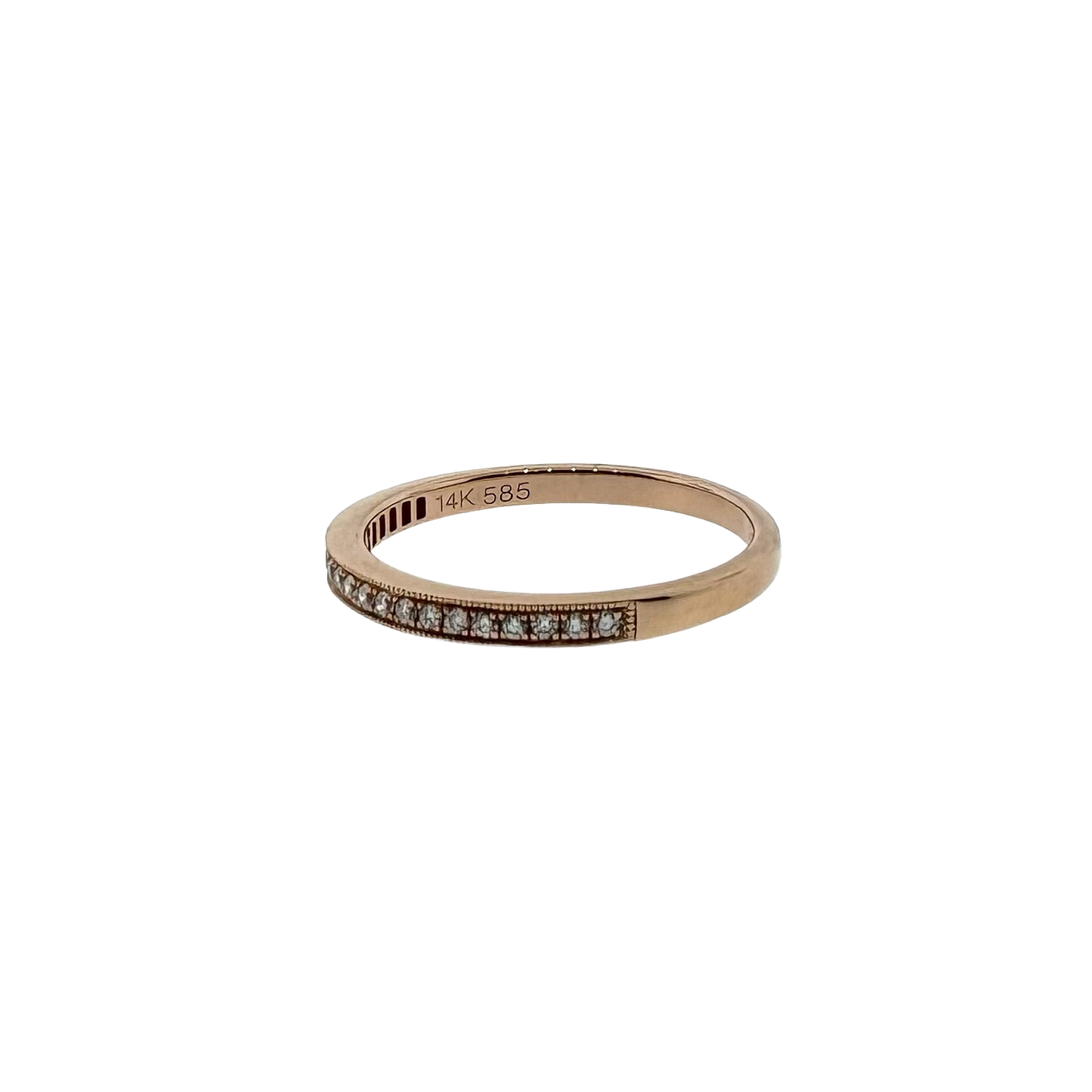 14k + Diamond Band