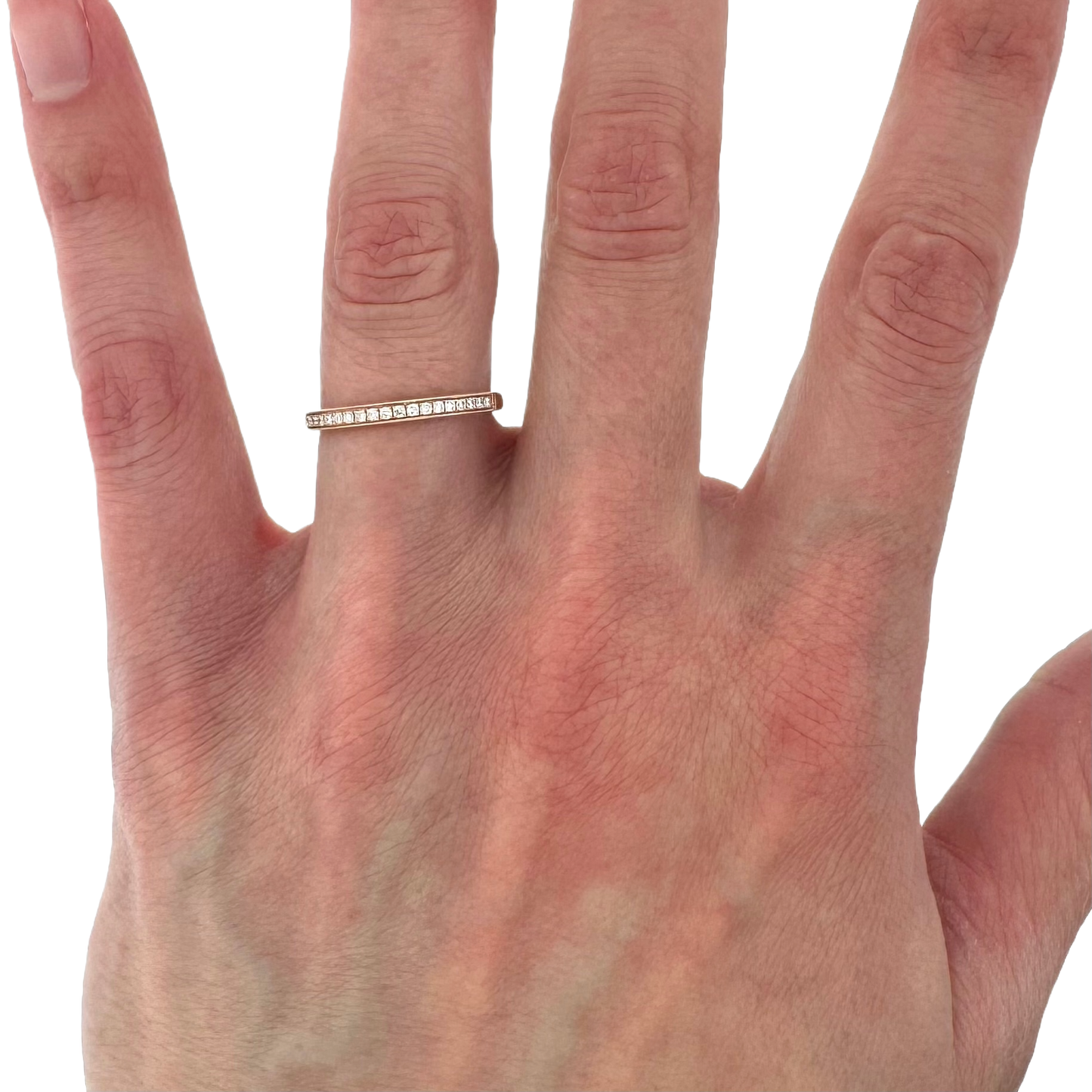 14k + Diamond Band