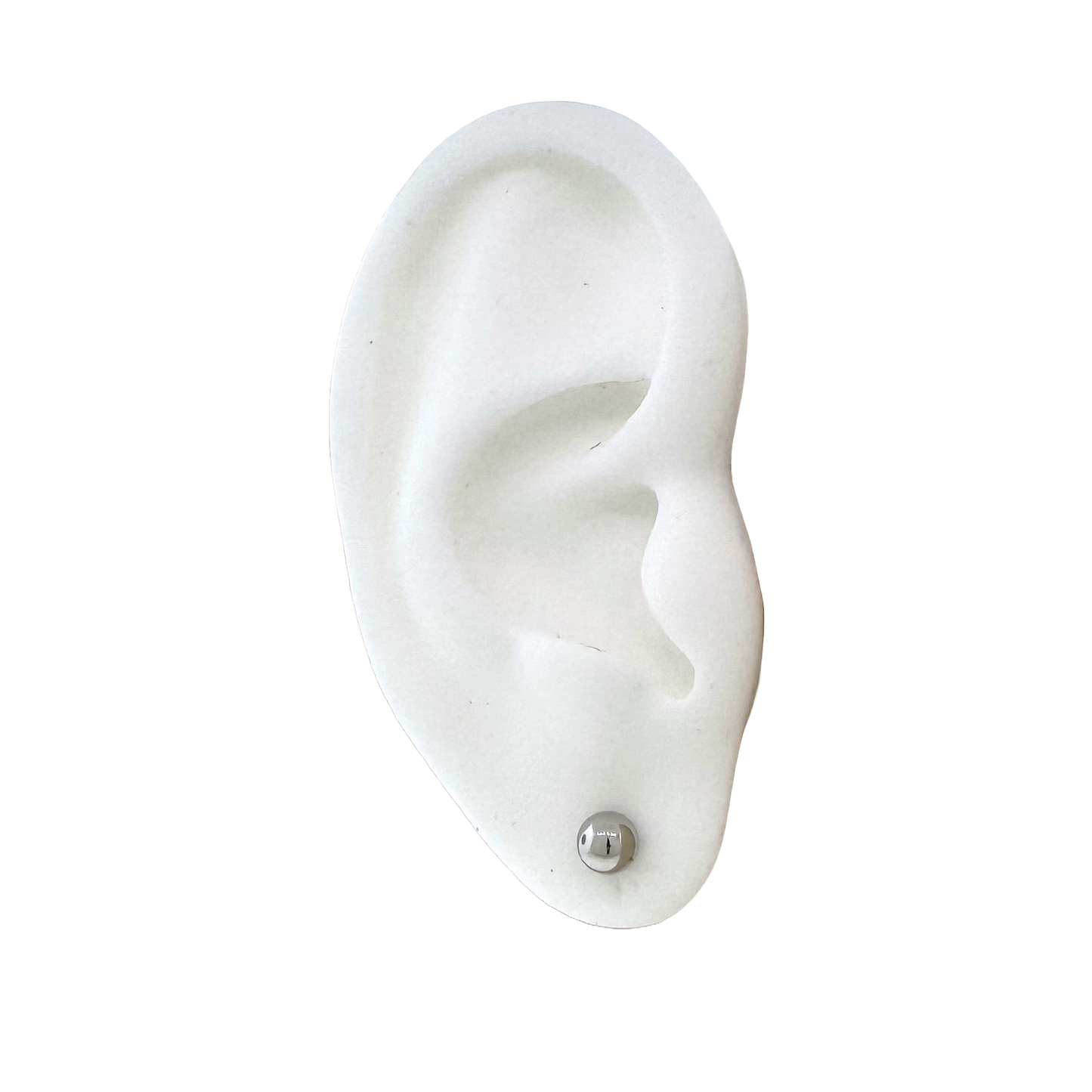 Estate 14k + 5mm Ball Stud Earrings