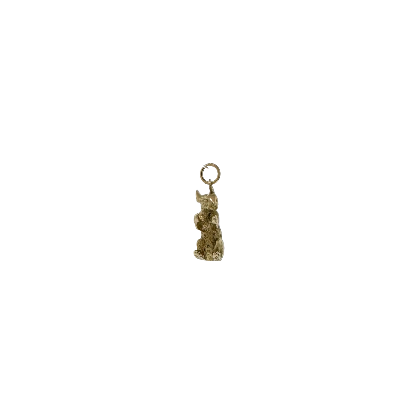 Estate 14k + Bunny Rabbit Charm