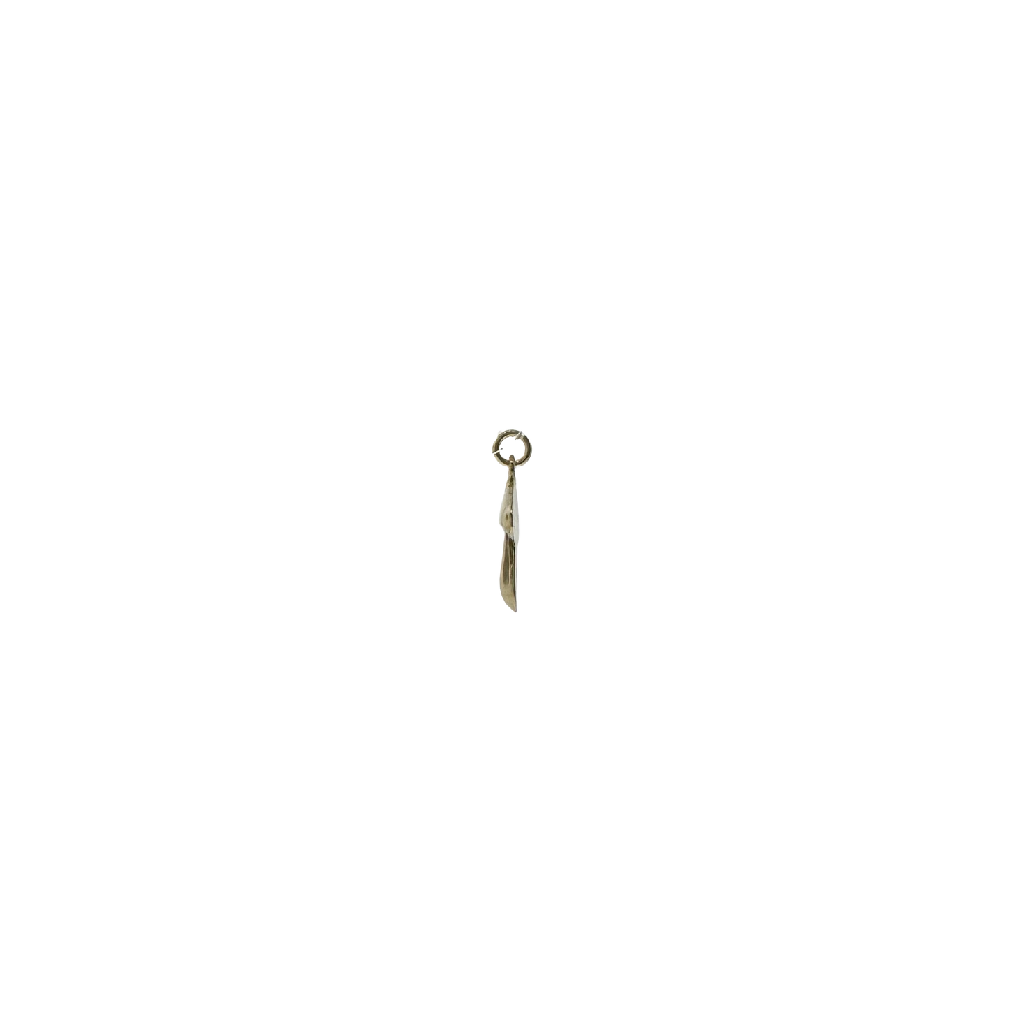 Estate 14k + Tiny Mushroom Charm