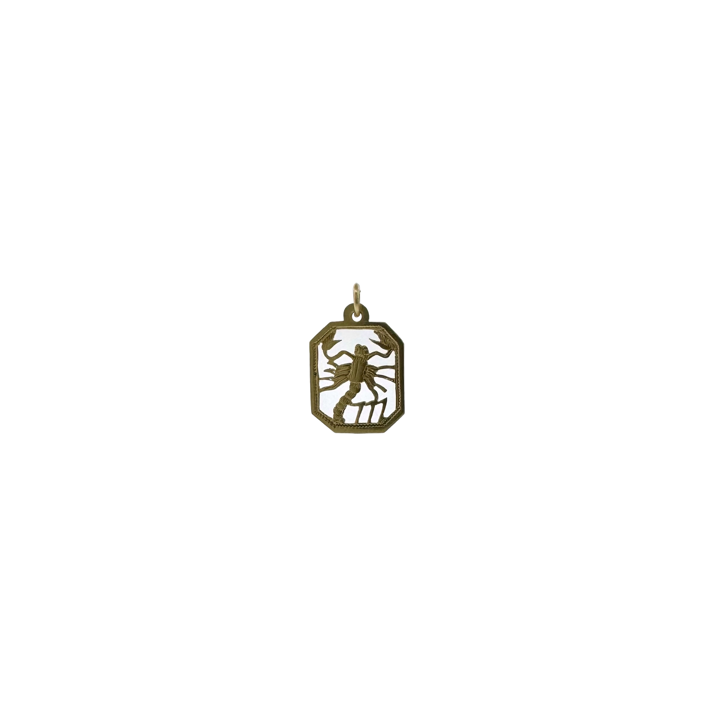 Estate 14k + Scorpio Astrological Charm
