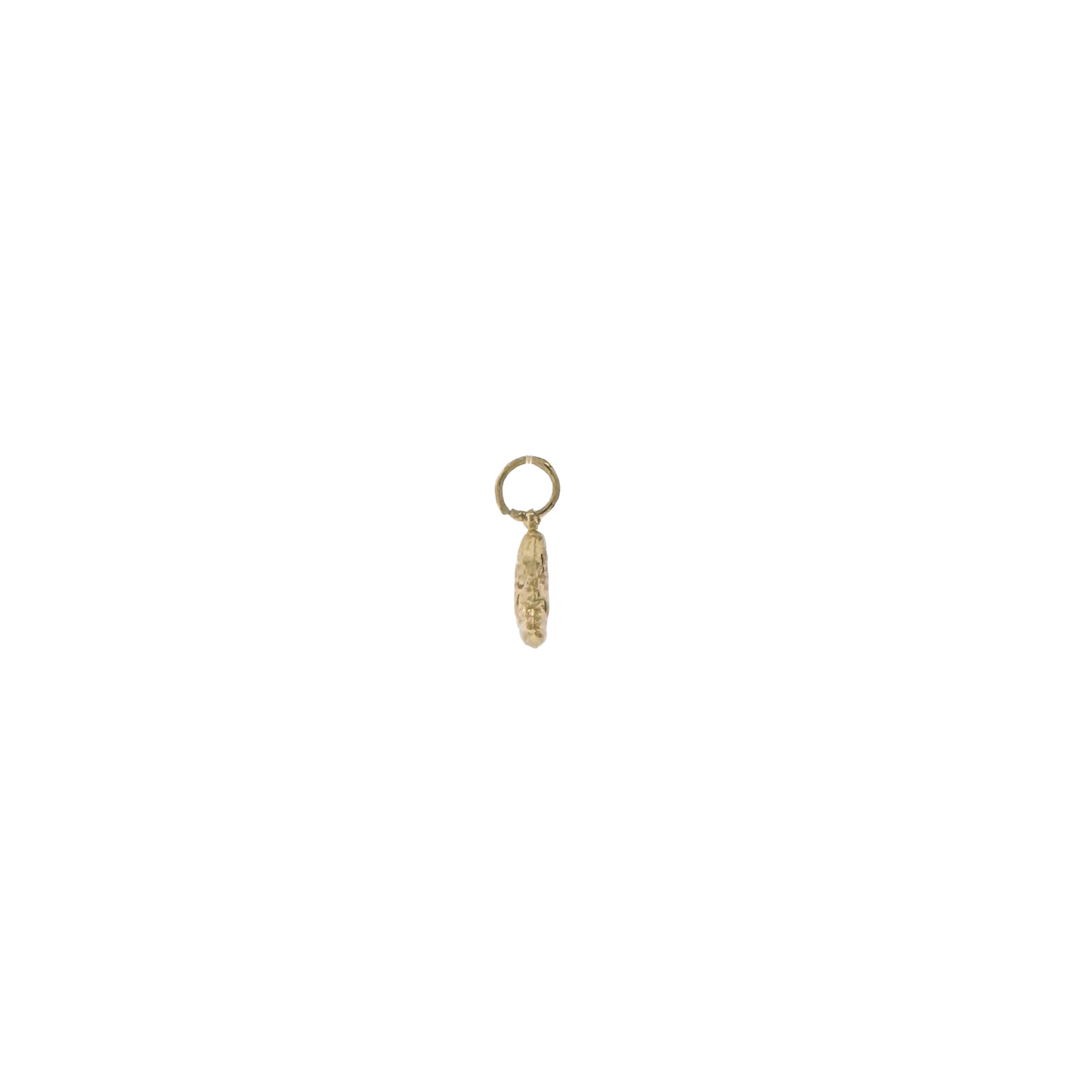Estate 14k + Small Crescent Moon Charm