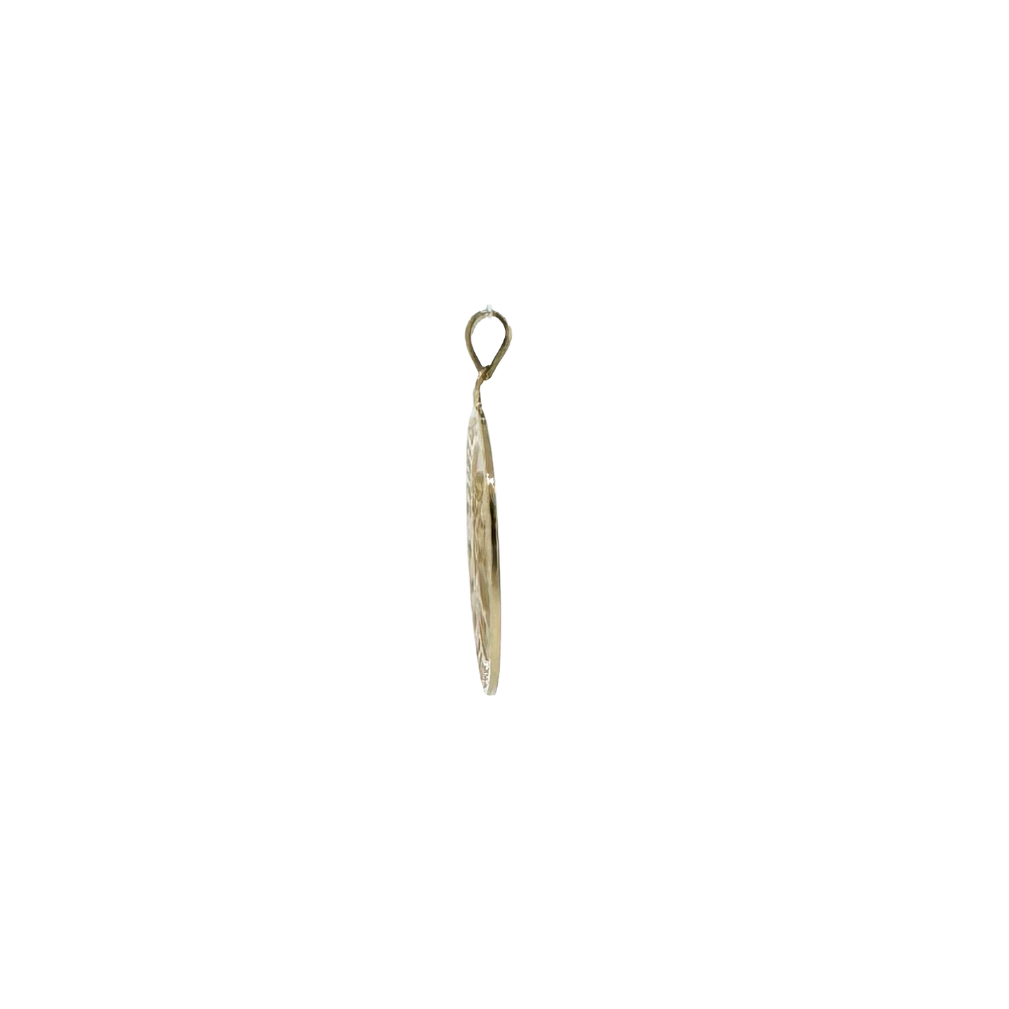 Estate 14k + St. Christopher Charm