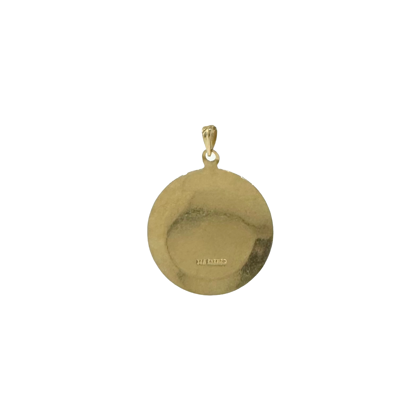 Estate 14k + St. Christopher Charm