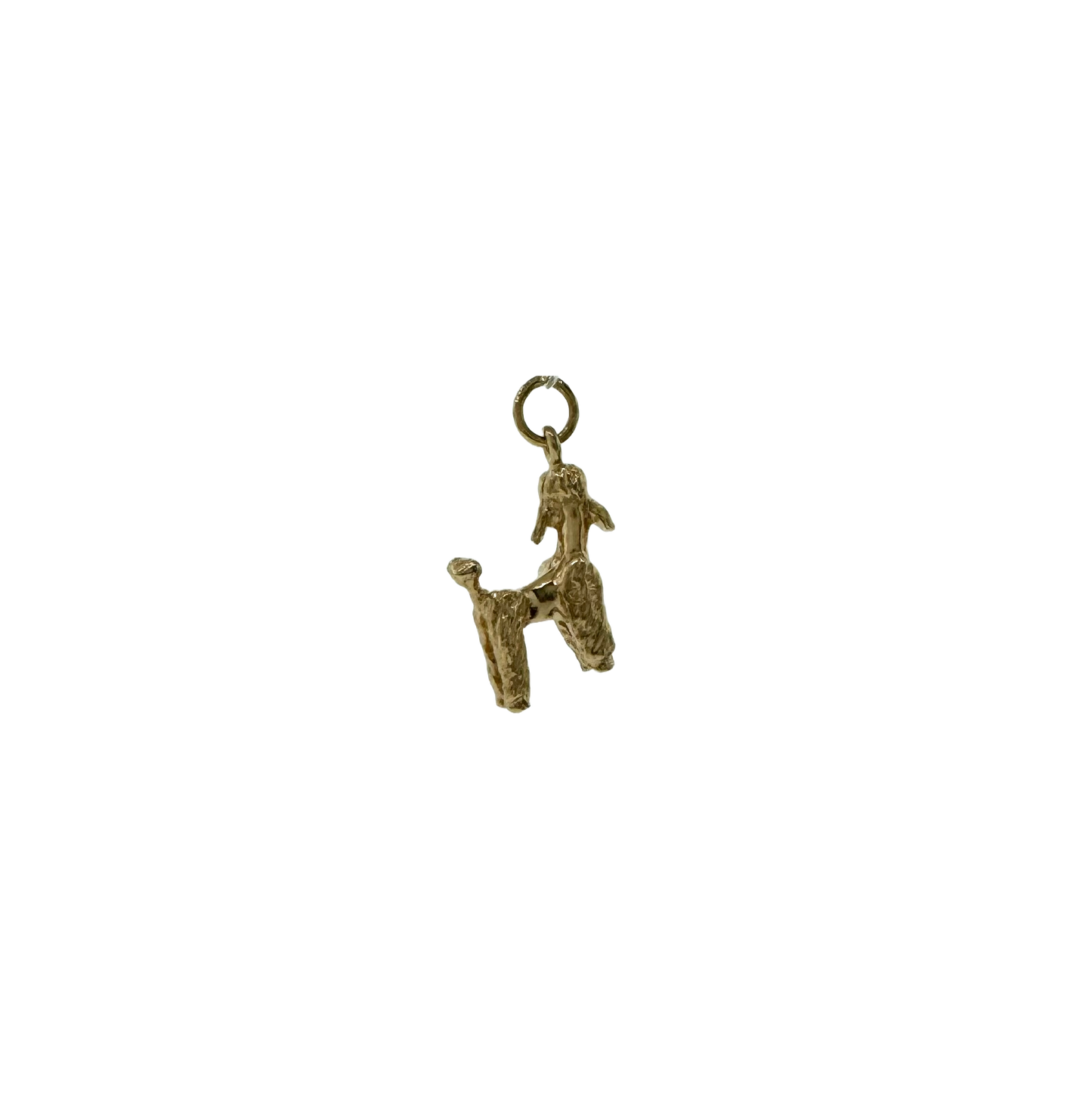 Estate 14k + Standard Poodle Dog Charm