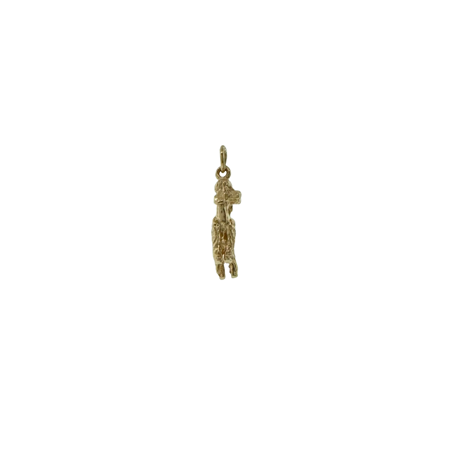 Estate 14k + Standard Poodle Dog Charm