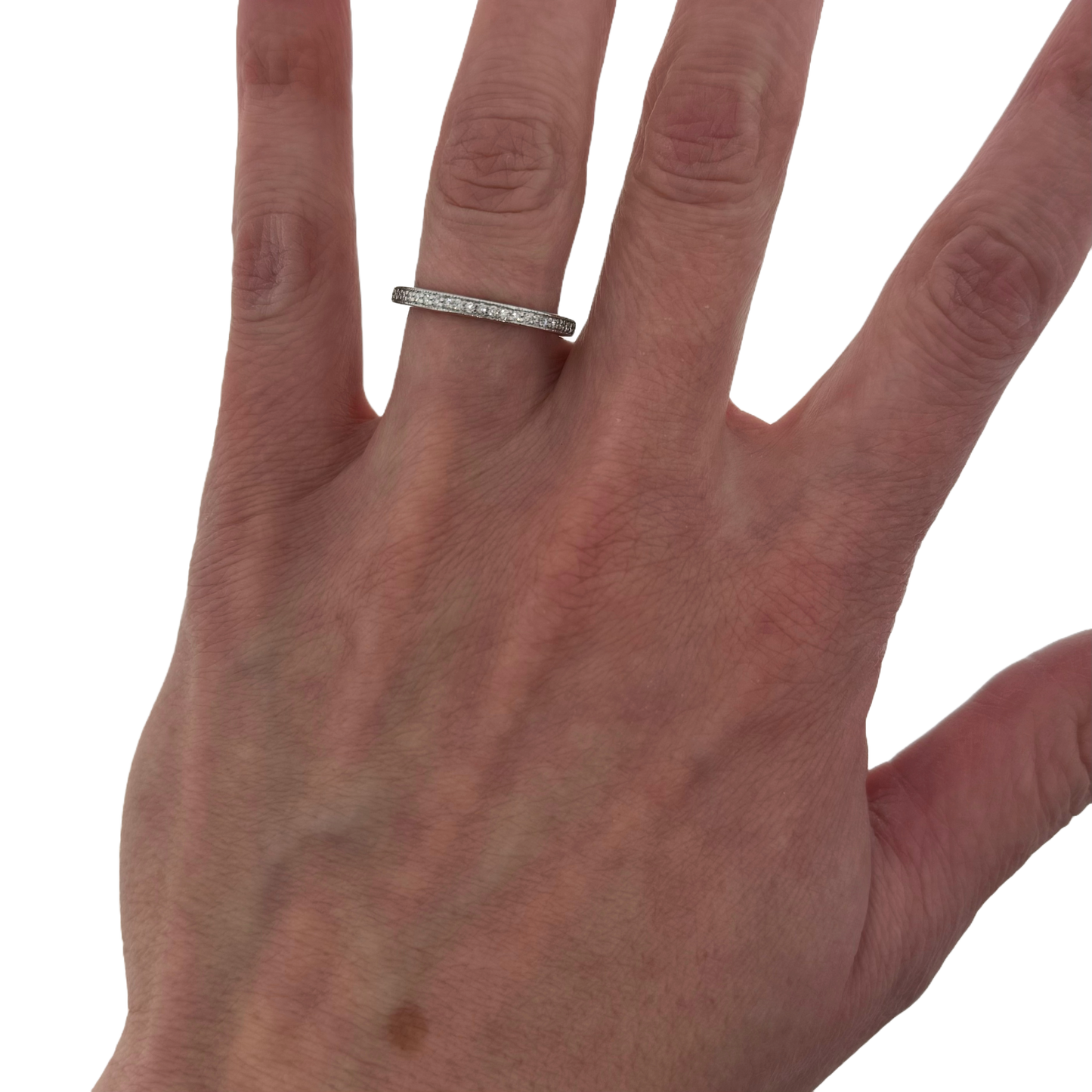 Estate Platinum + Diamond Band