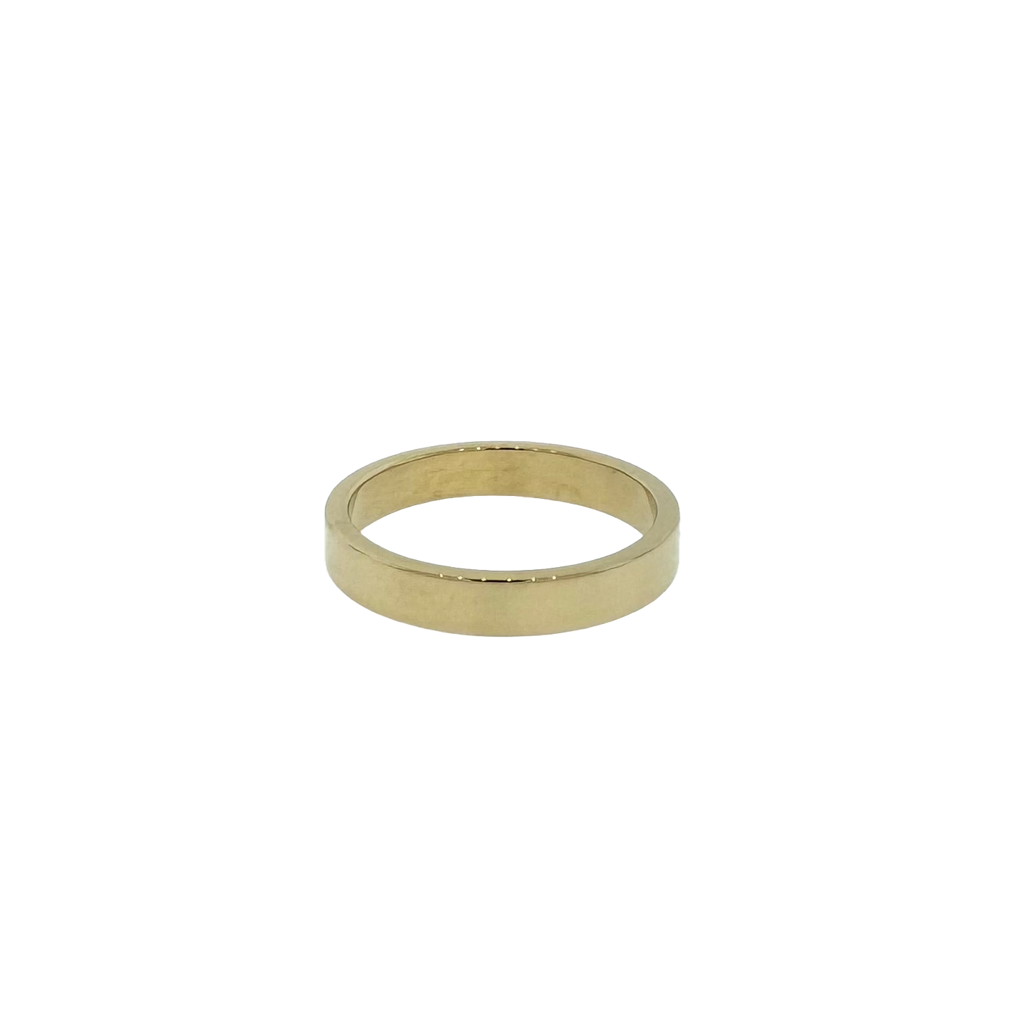 14k + Flat Band 3mm Size 6