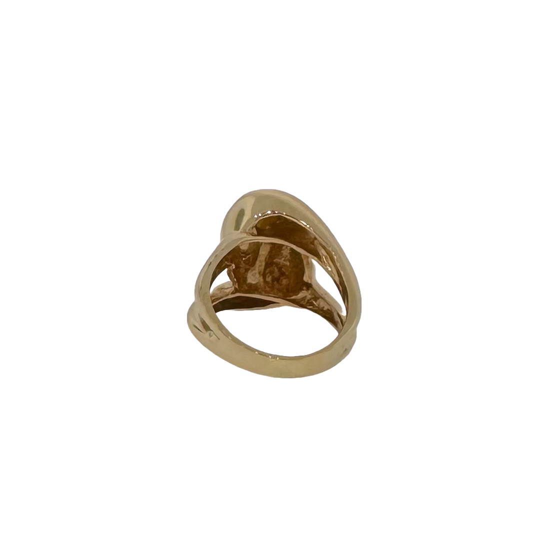 Estate 14k + Domed Bypass Ring