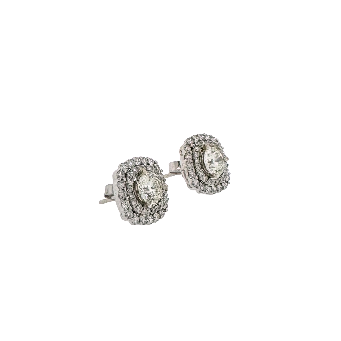 Estate 14k + Diamond Earring Jackets