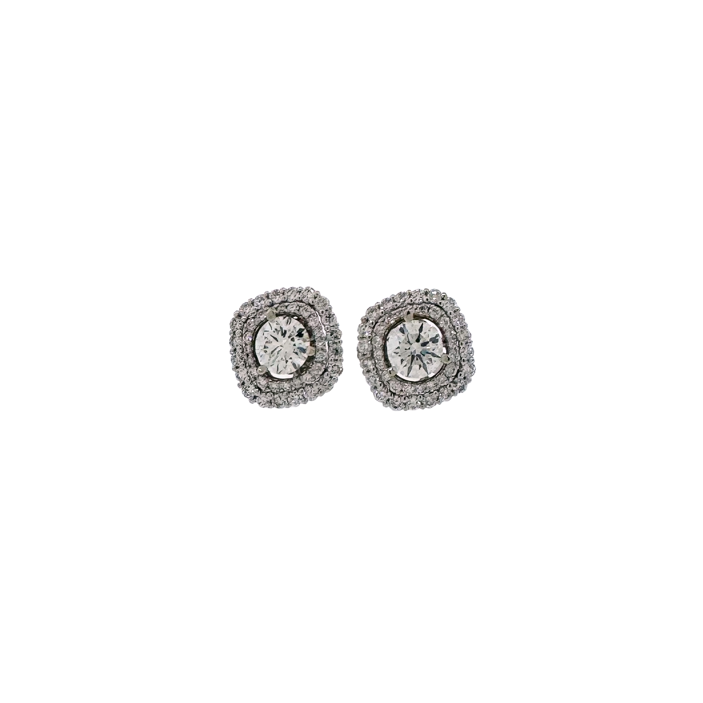 Estate 14k + Diamond Earring Jackets