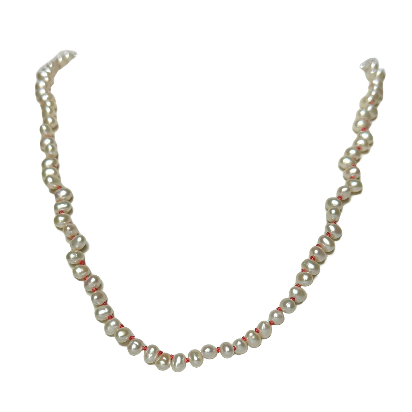 Sterling + Freshwater Pearl Necklace