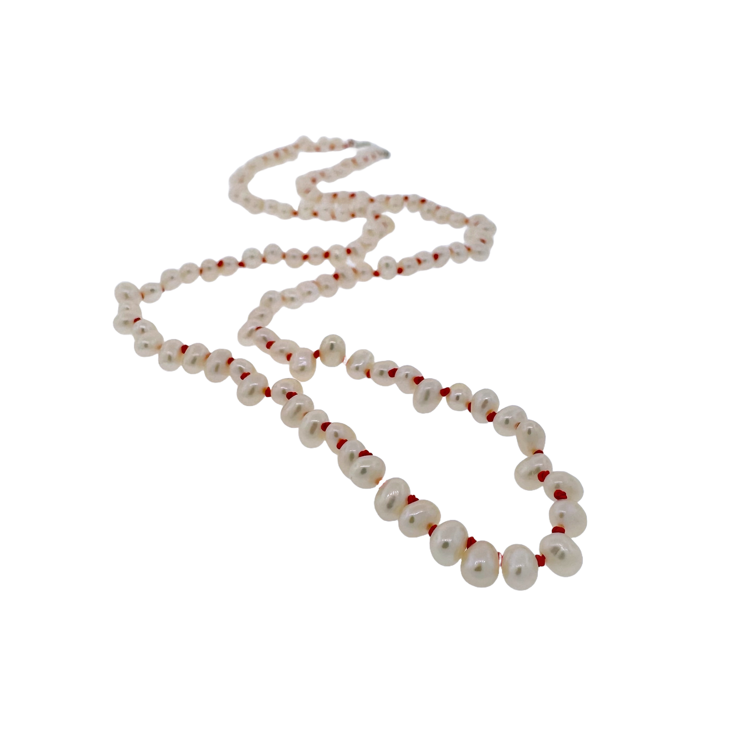 Sterling + Freshwater Pearl Necklace