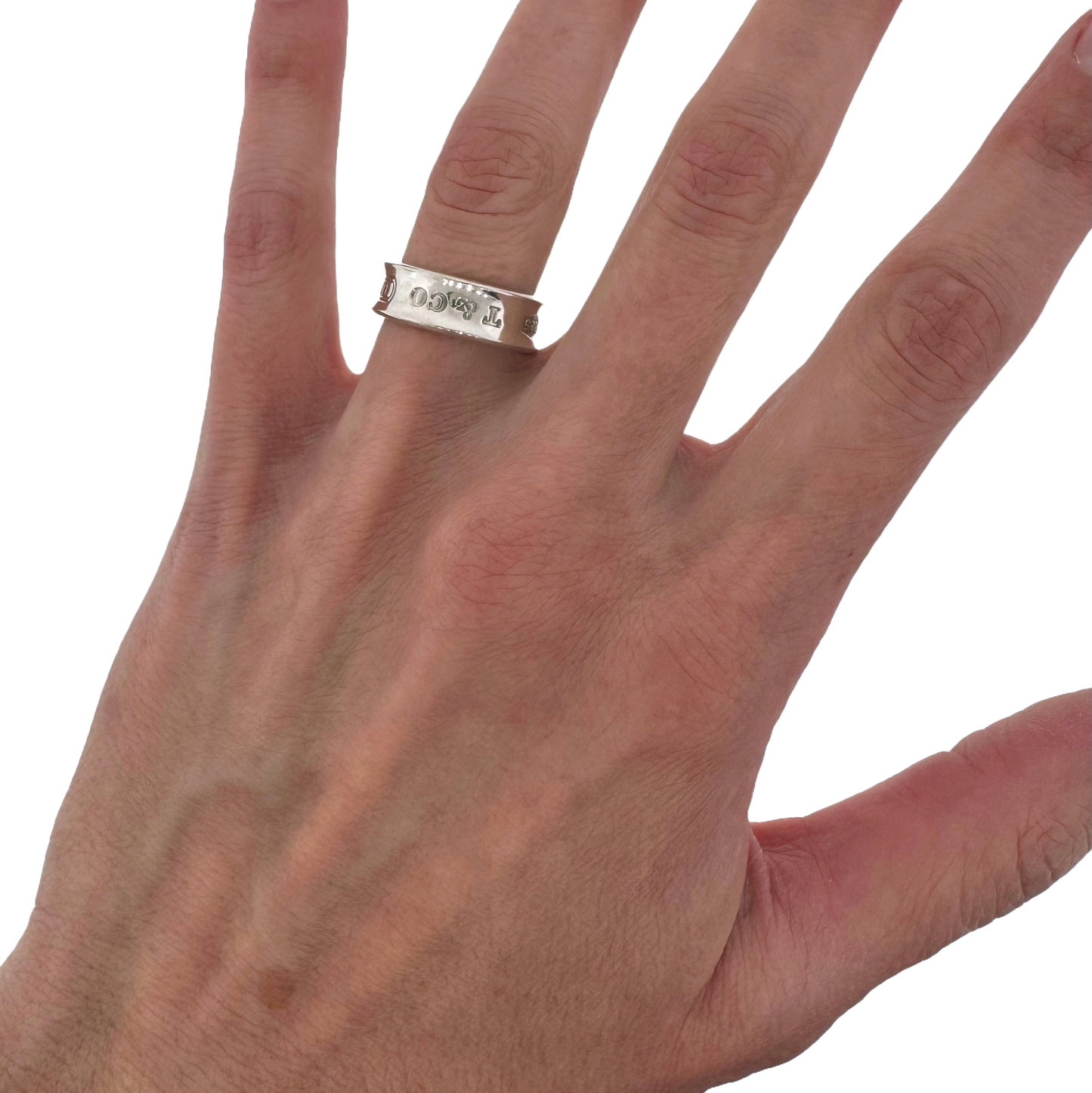 Estate Tiffany and Co. Sterling Silver + Vintage 1837 Band