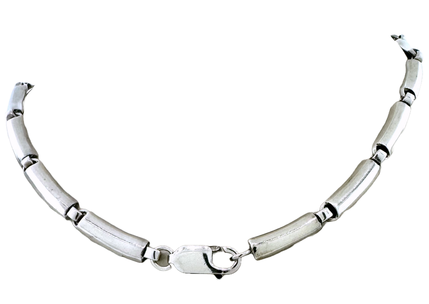 Estate Sterling + 14k Statement Necklace