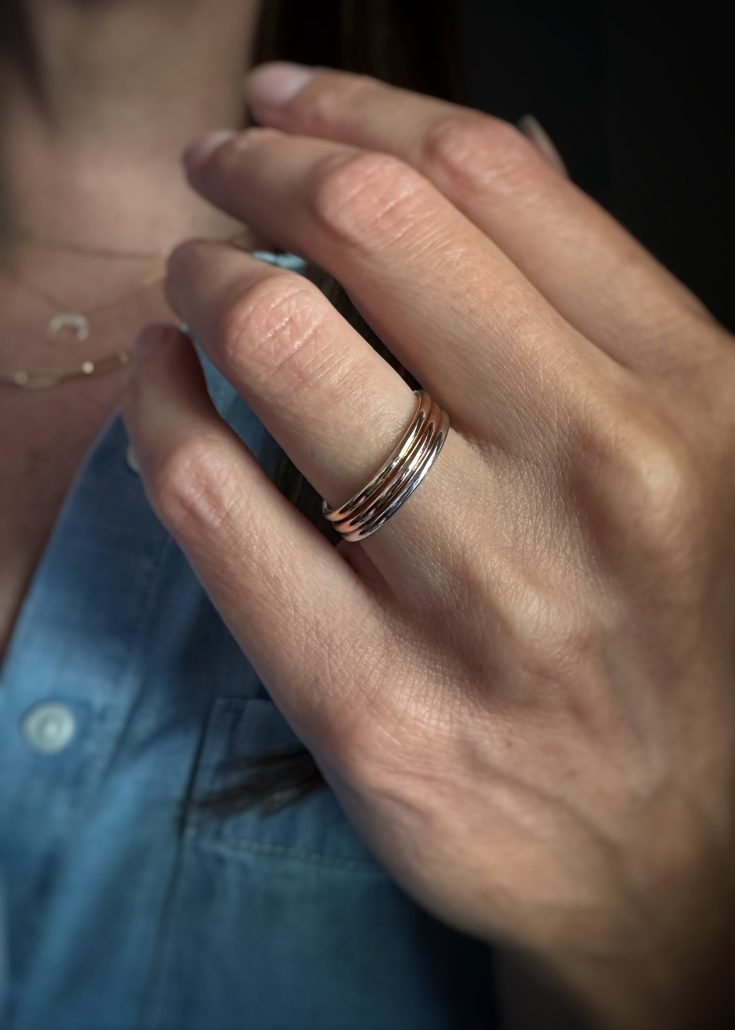 14k + Thin Band