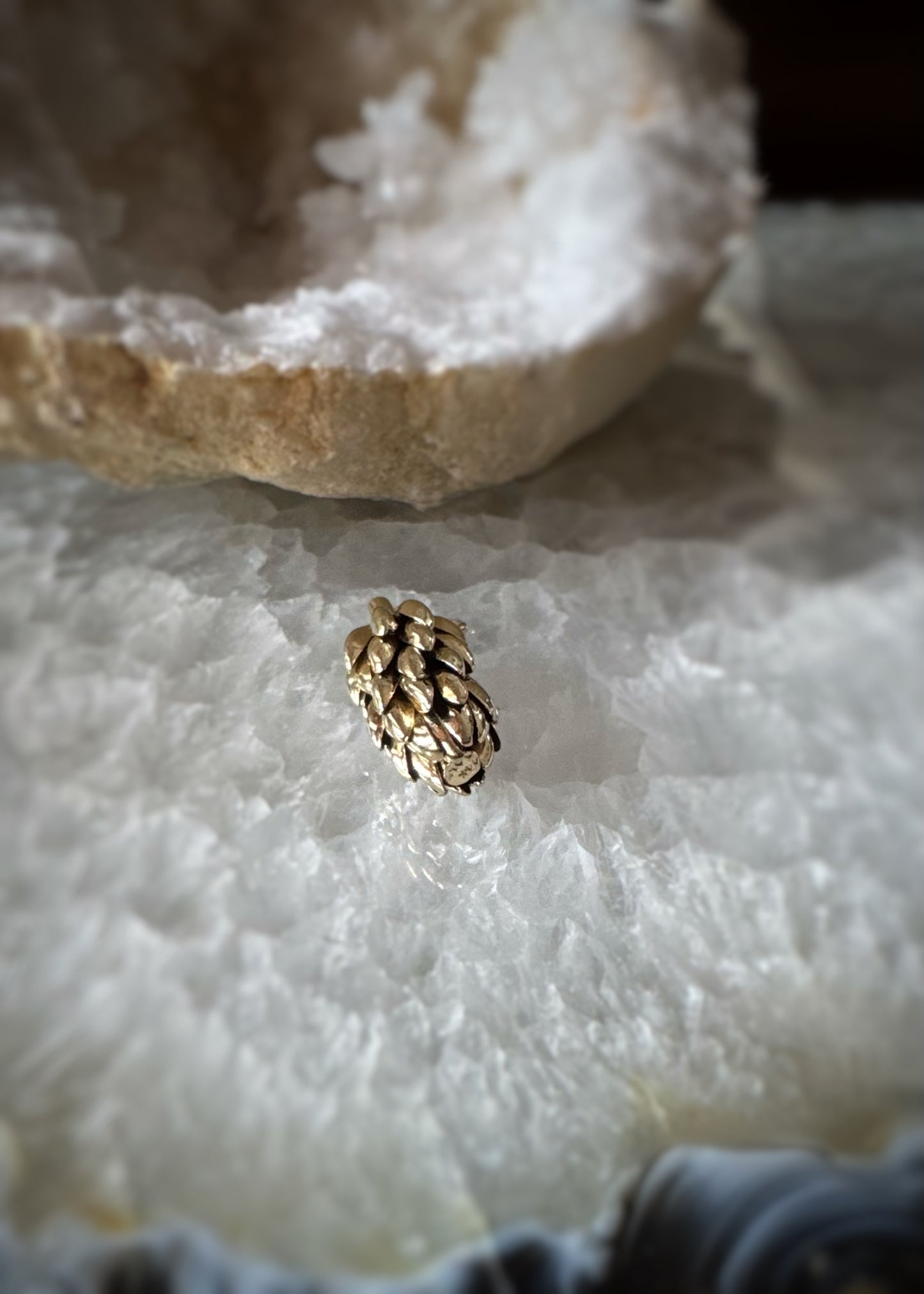 Estate 14k + Large Bunch of Bananas Charm