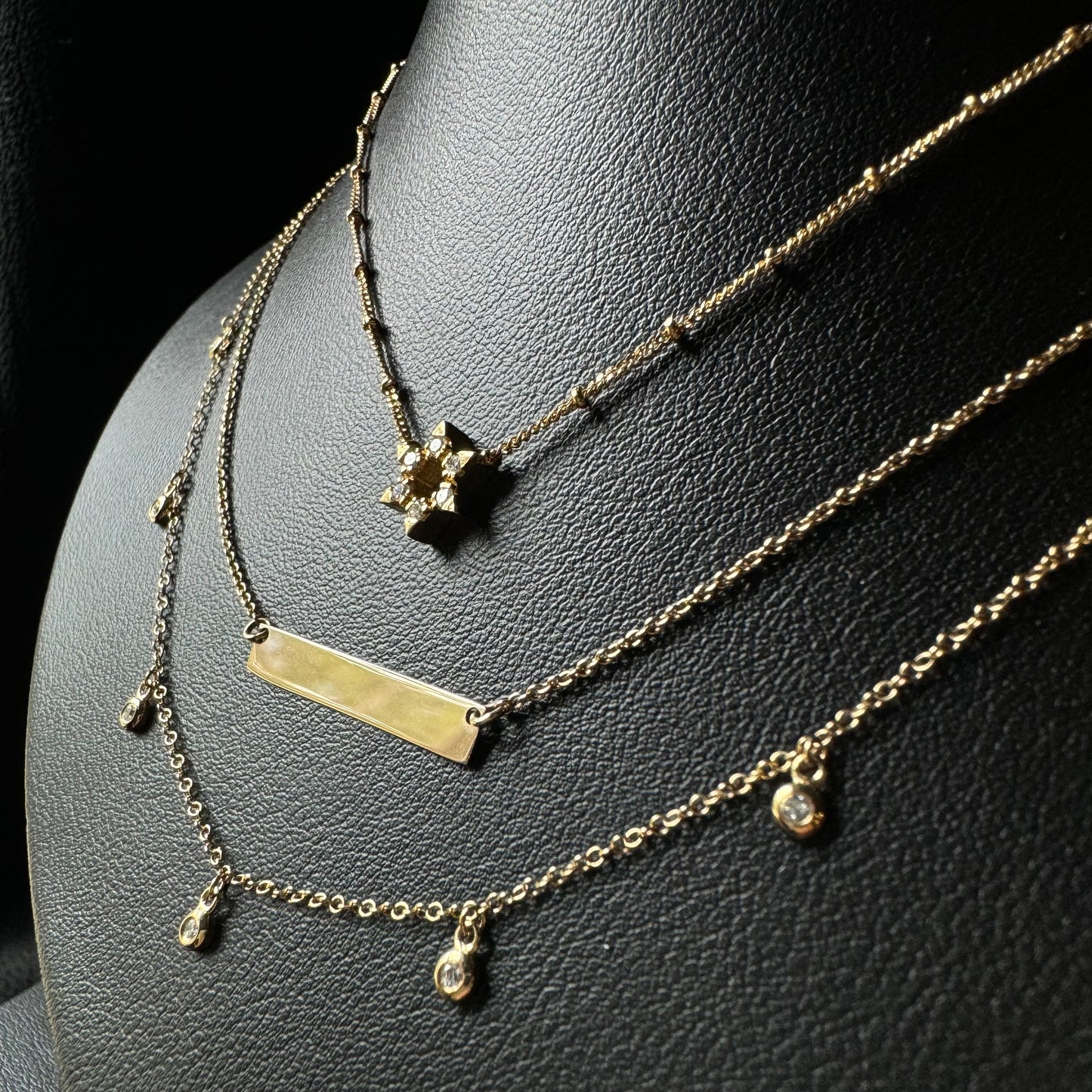 14k + ID Nameplate Necklace