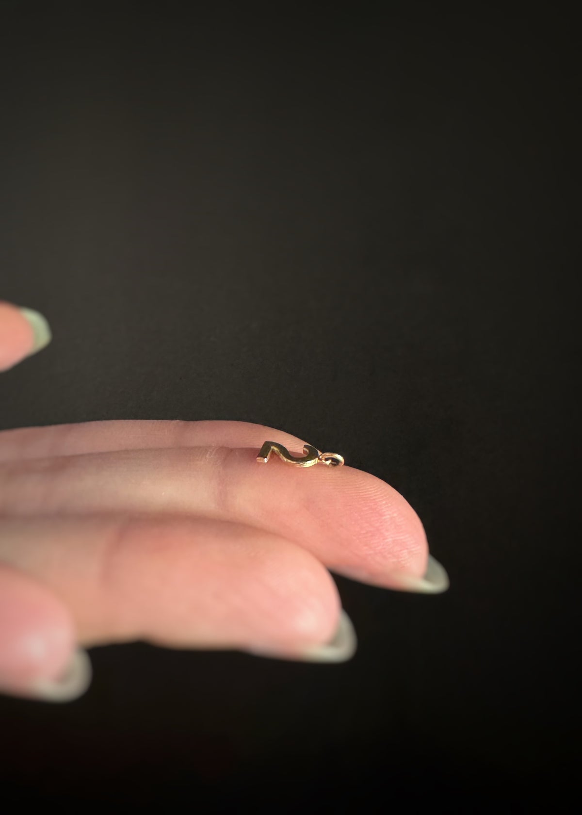 10k + Small Numeral Charm 2