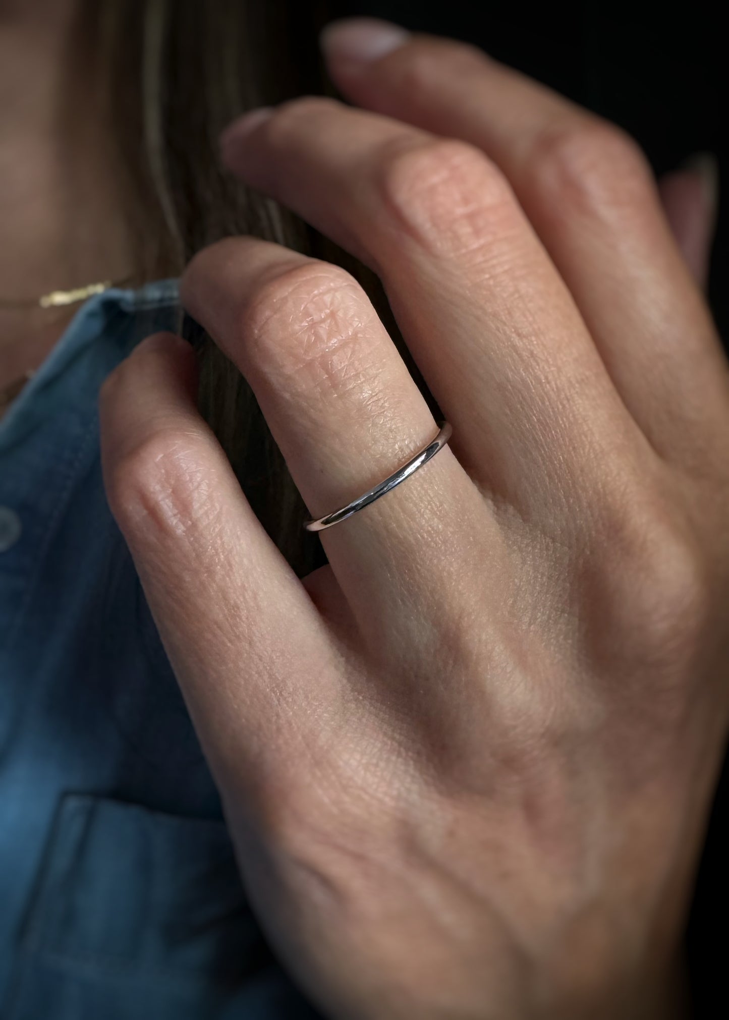 14k + Thin Band