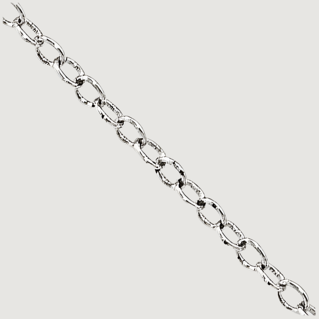 Estate Sterling Silver + Cable Chain