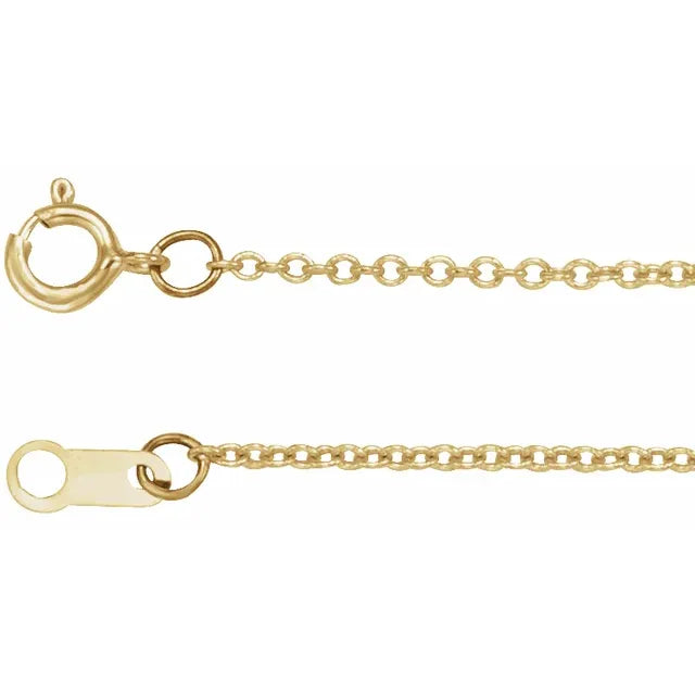 14k Cable Chain Necklace