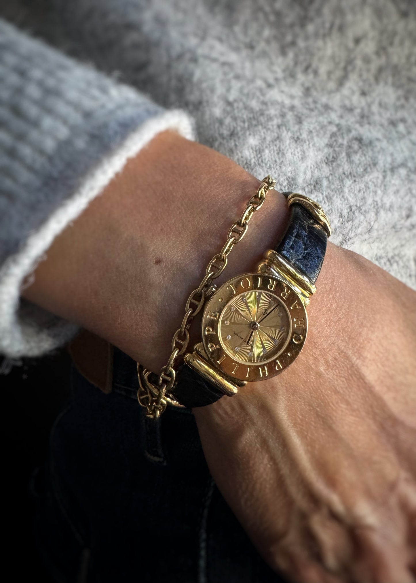 Estate Designer Gold Tone Watch