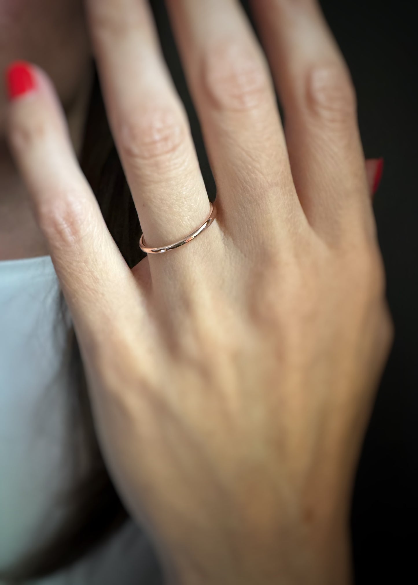14k + Thin Band