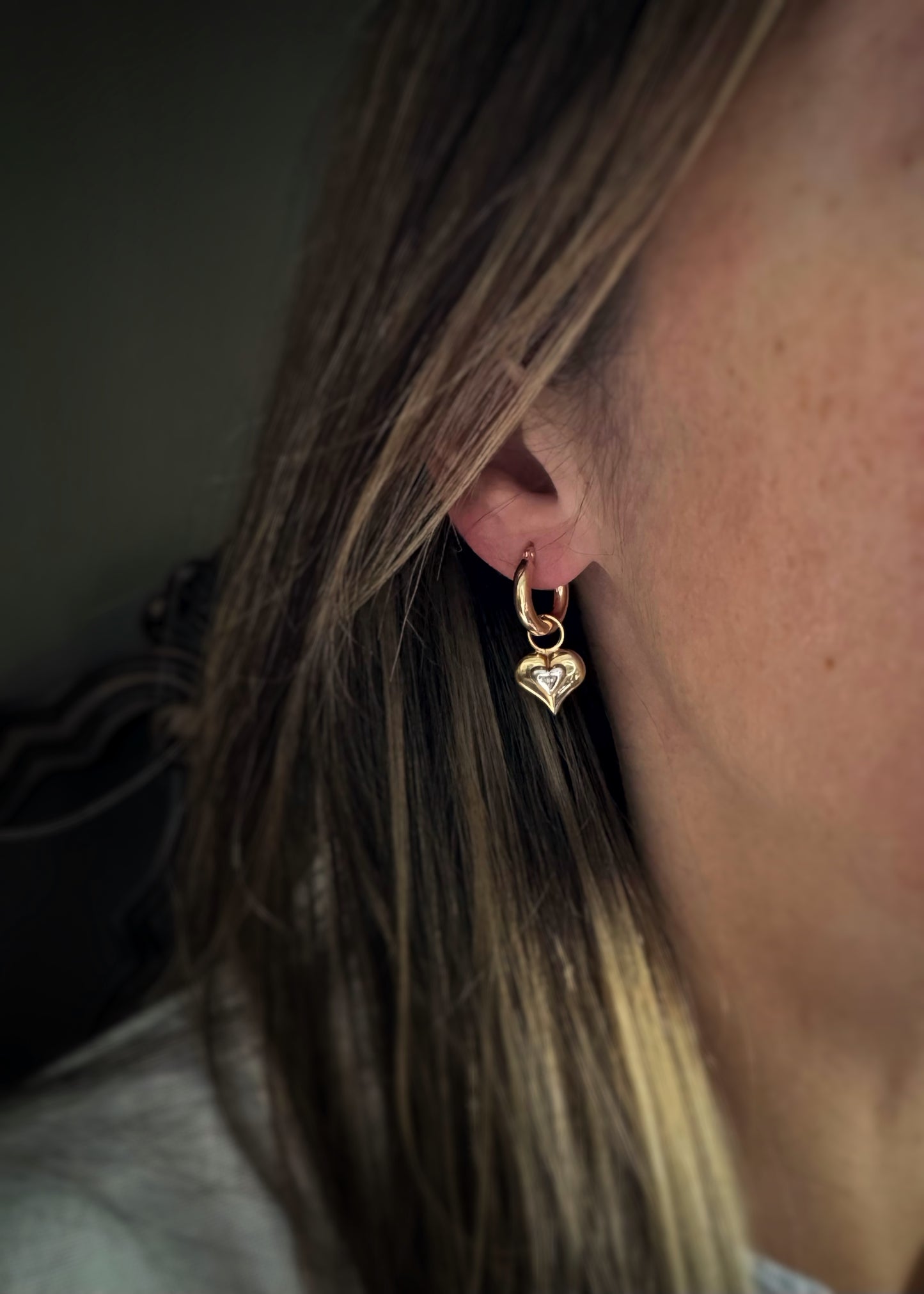 14k + Hoop Earrings
