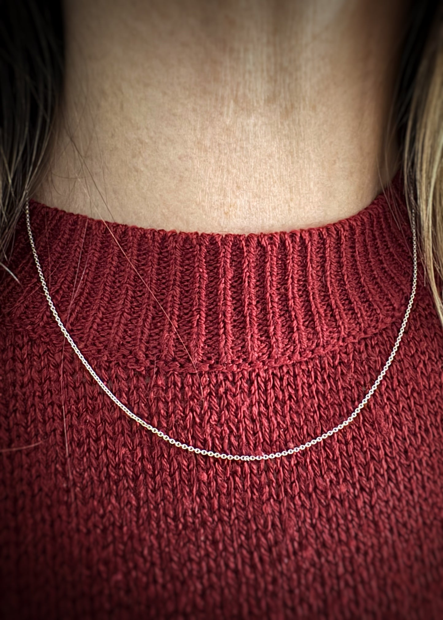 14k Cable Chain Necklace