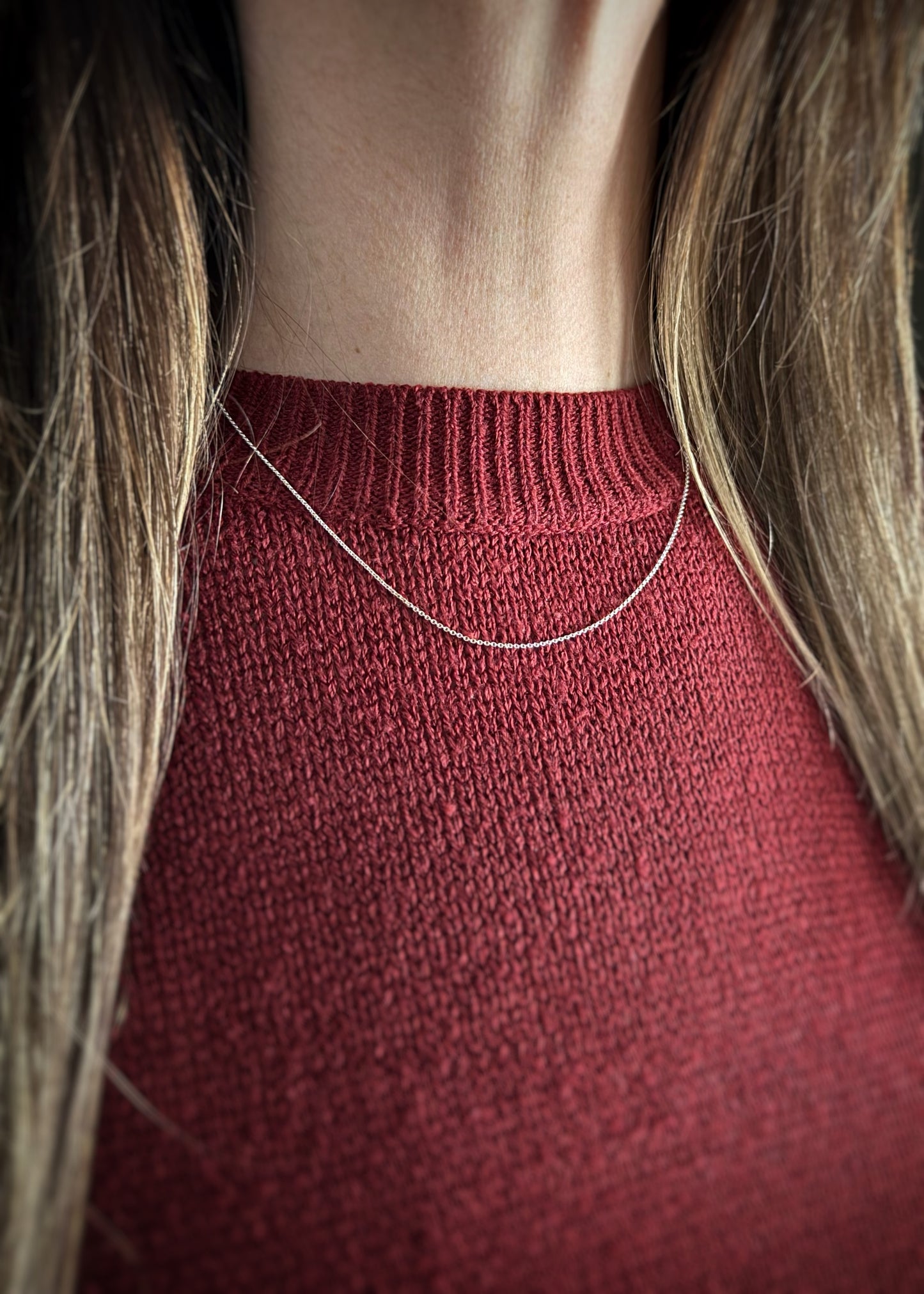14k Cable Chain Necklace