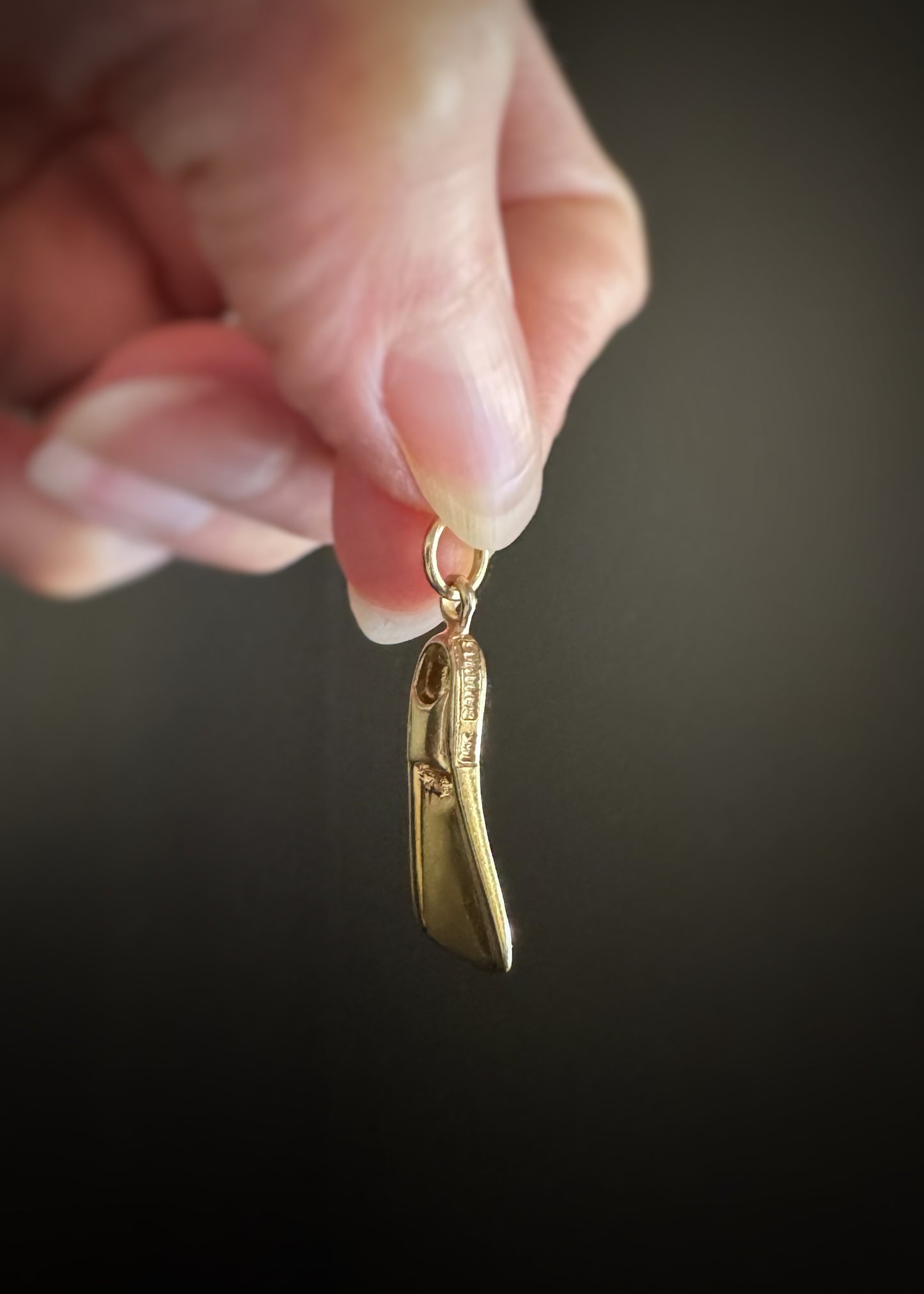 Estate 14k + Bahamas Flipper Charm