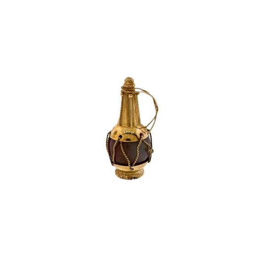 Estate 18k + Chianti Bottle Charm