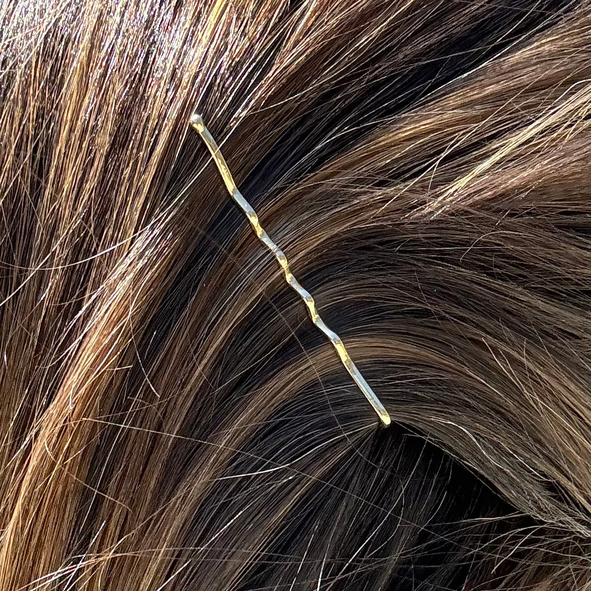 Custom 14k + Bobby Pin Hair Accessory