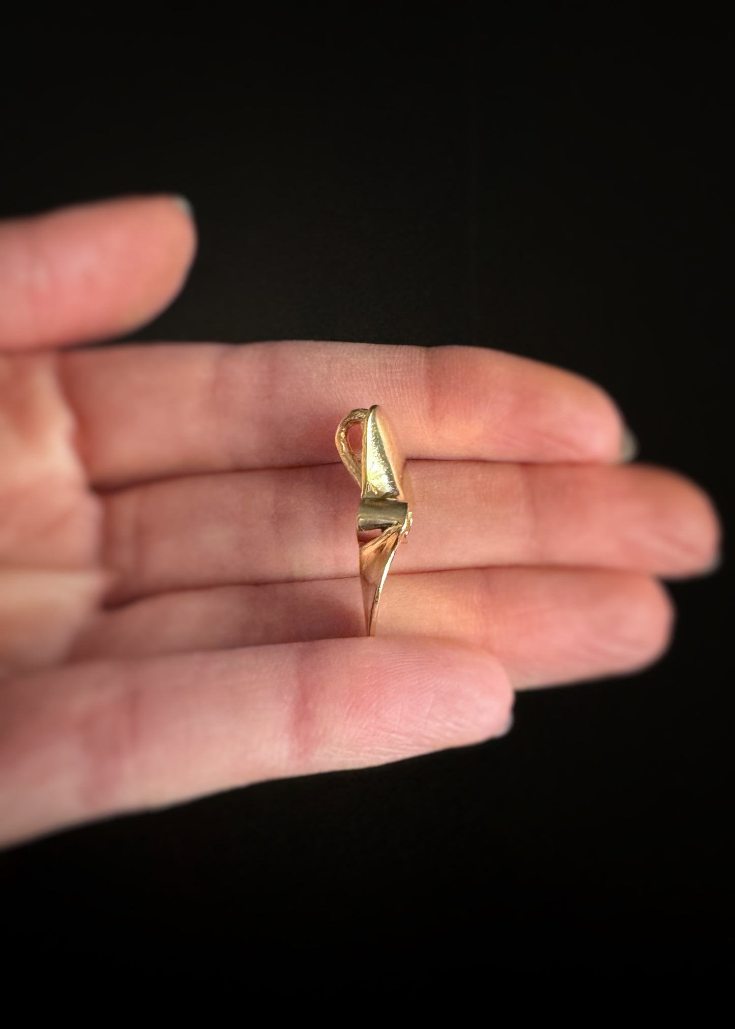 Estate 14k + Propeller Pendant