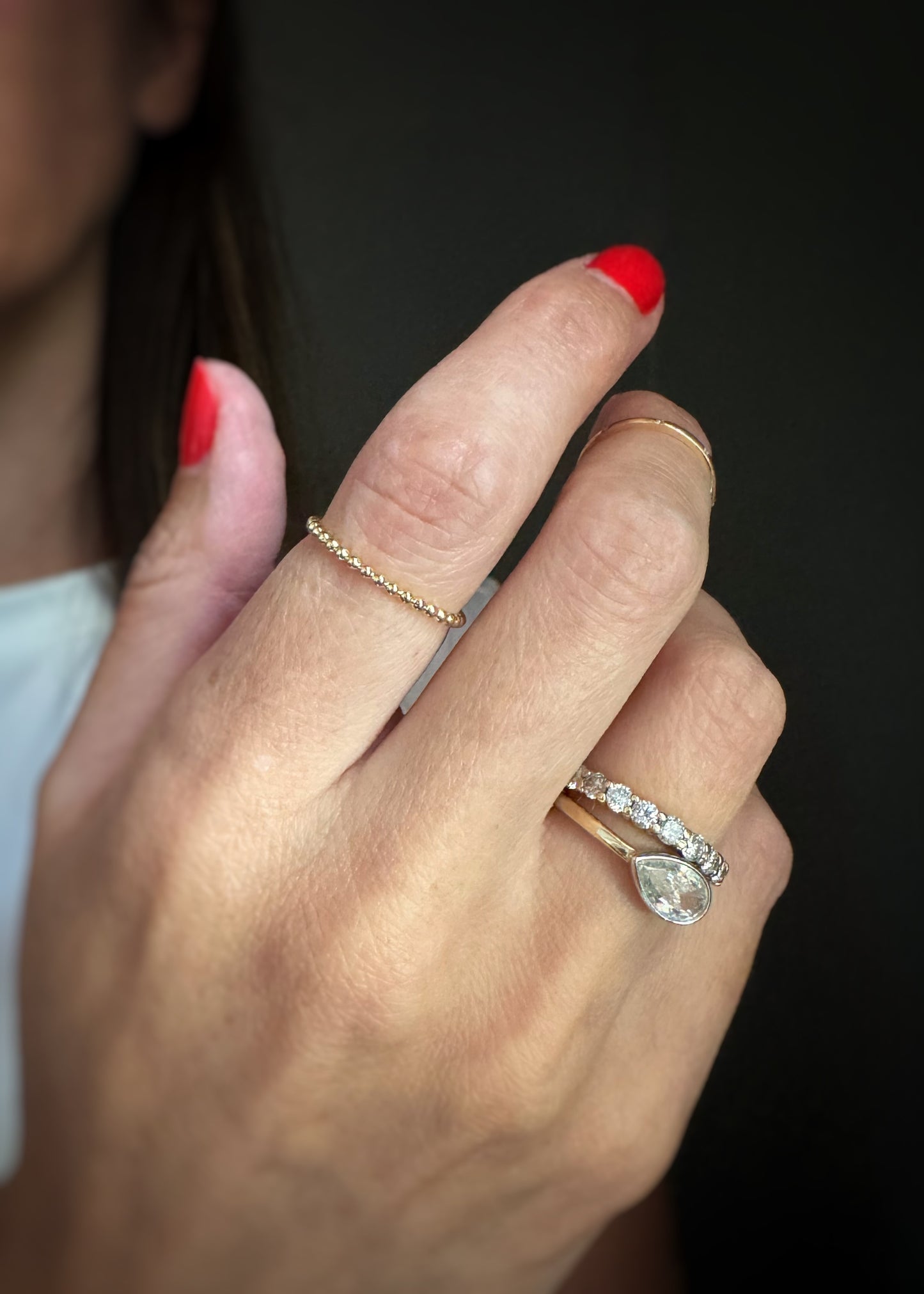 14k + Wire Stacking Rings