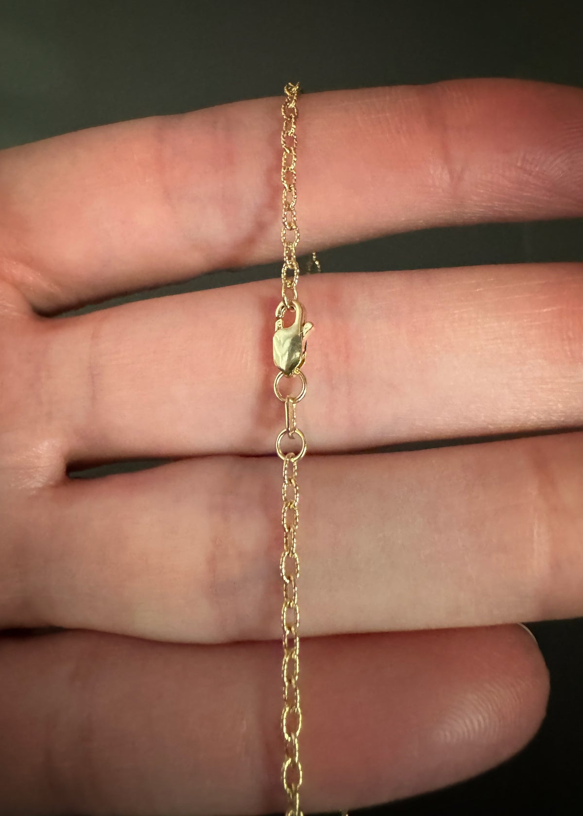 Estate 14k + Fancy Cable Chain