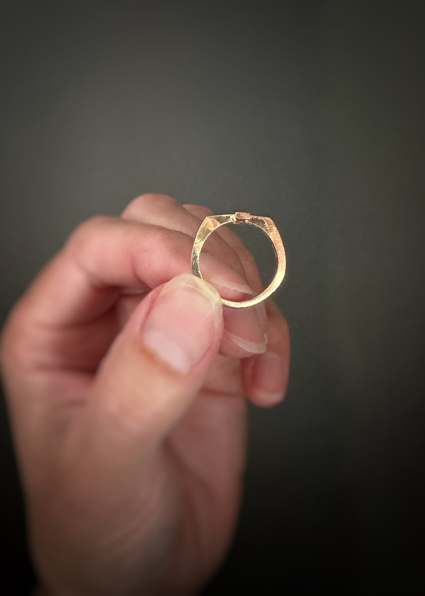 Estate 10k + Ankh Ring