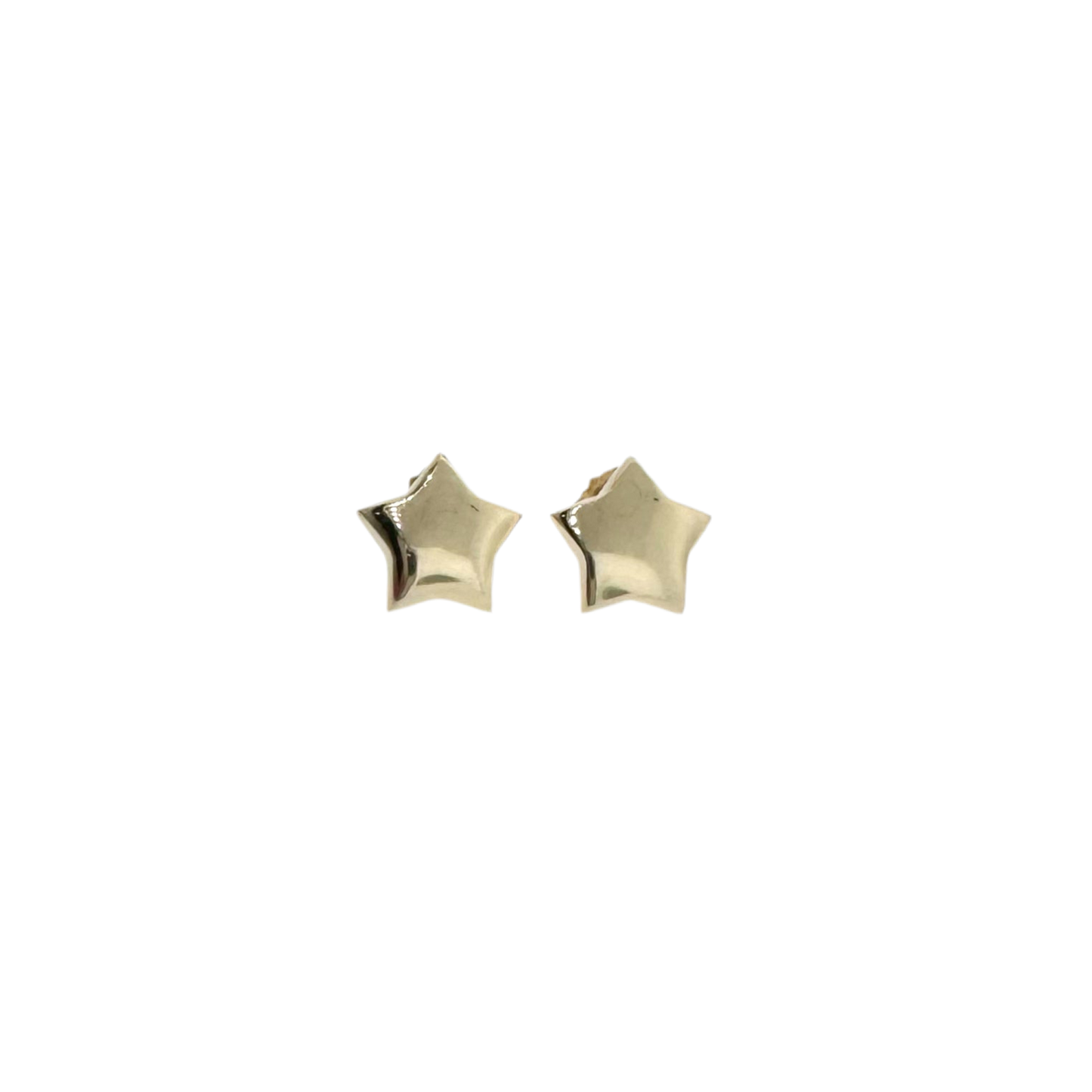 Estate 14k + Star Stud Earrings
