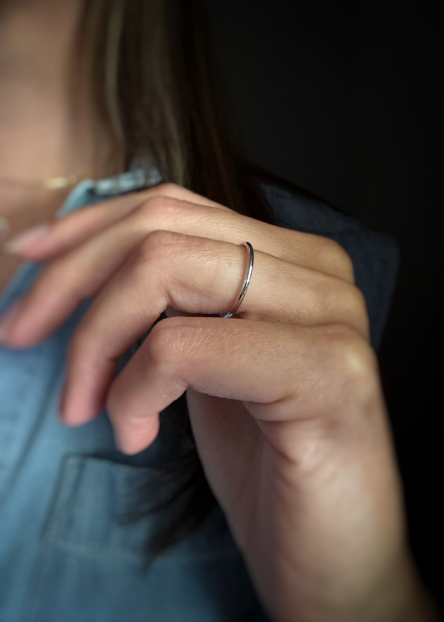 14k + Thin Band
